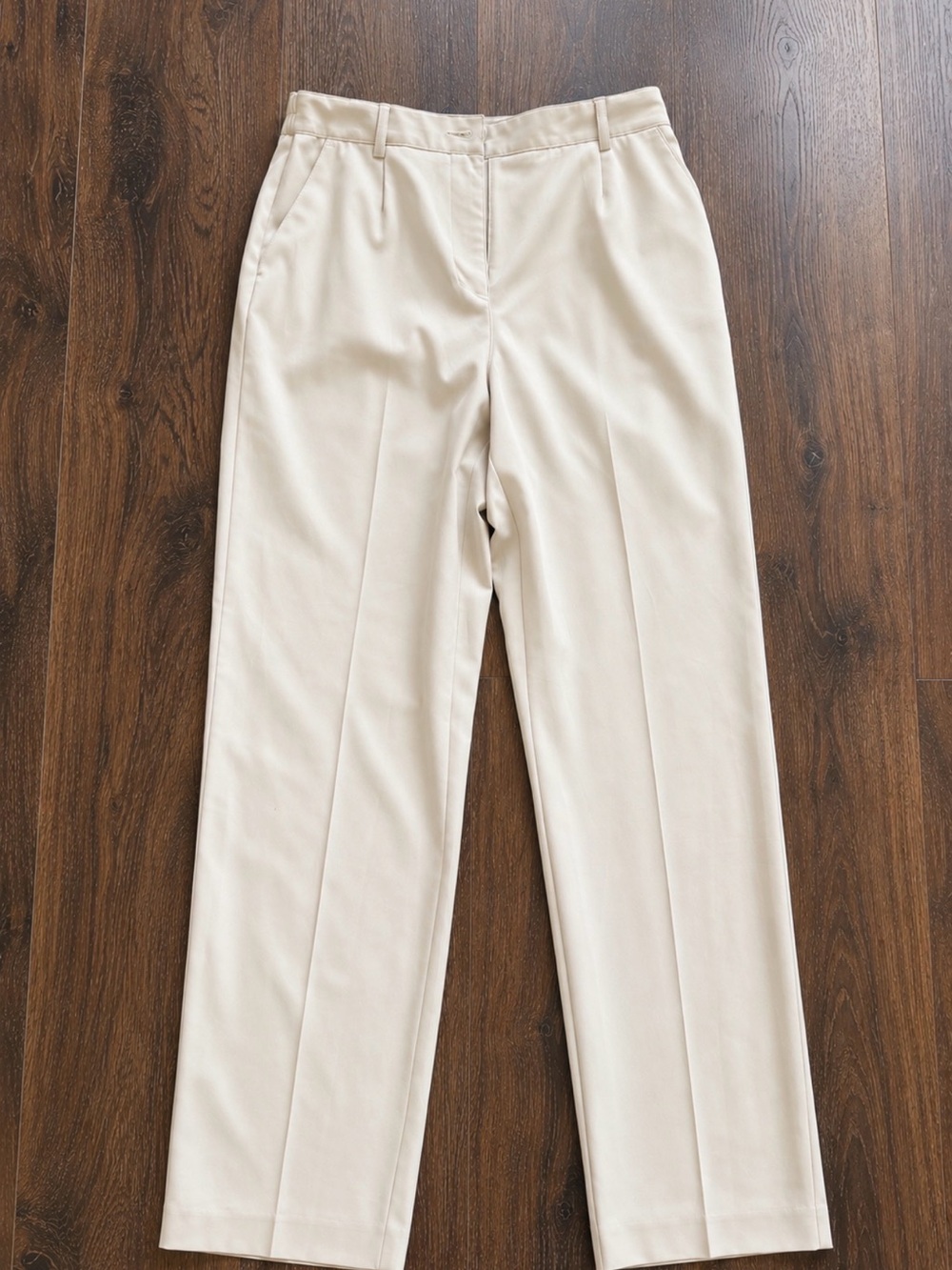 Talbots Classic Cream Dress Pants